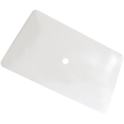 GDI - 6" WHITE HARD CARD