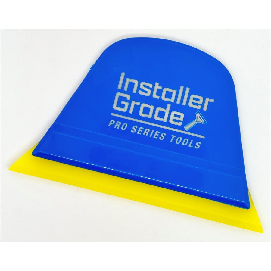 Blue LINK HANDLE with Yellow Bevel Squeegee