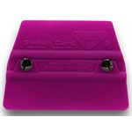 TRI-EDGE SWITCH-CARD 3 / 4 FUSCHIA WITH BUFFER